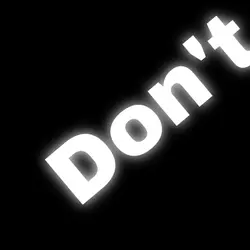 Don’t stop me!