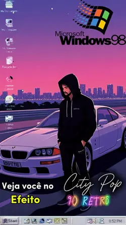 Efeito 90 retrô 