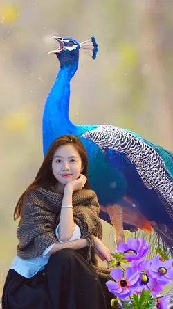 Beautiful peacock