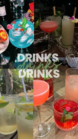Drinks.
