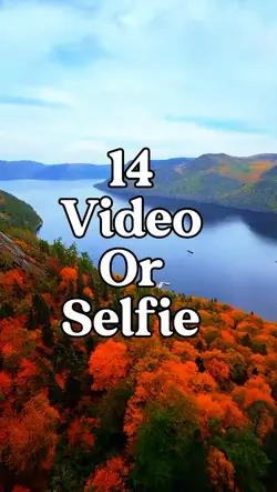 14 video or selfie 