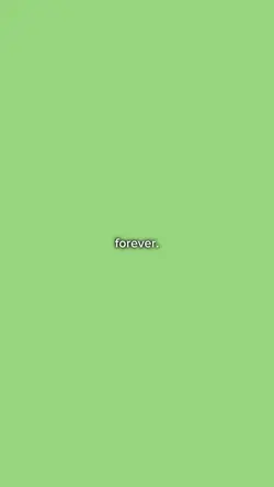 forever.