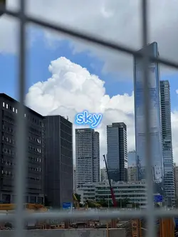 sky drawing