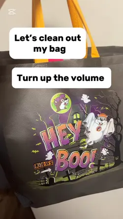Clean out my bag