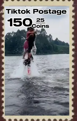 Tiktok Postage Stamp