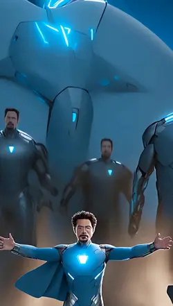 IRON MAN WHITE