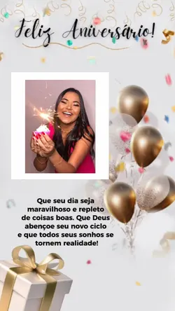 cartão aniversário 