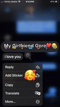 She loves me I swea