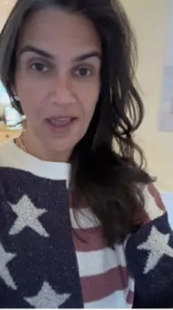 American flag sweat