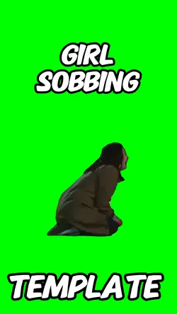 Girl sobbing