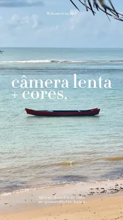 Câmera lenta suave