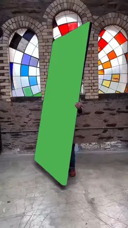 tela verde 