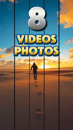 8 videos or photos