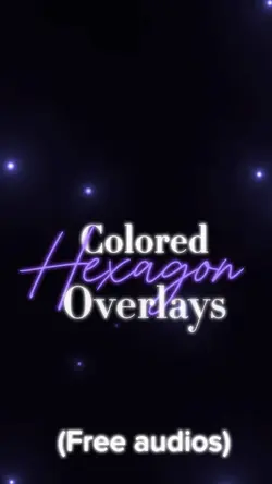 Colored hexagon 