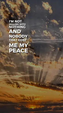 Prioritizing peace