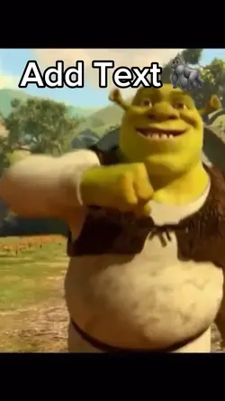 Shrek walking