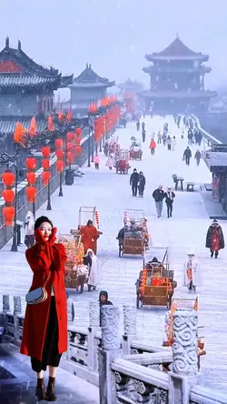 Snowy scene