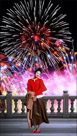 Beautiful fireworks
