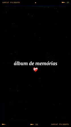 Álbum de memórias