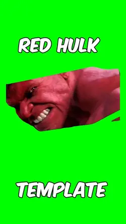 Red Hulk Meme 