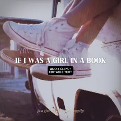 girl in a book