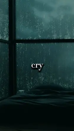 Cry,let it all out.