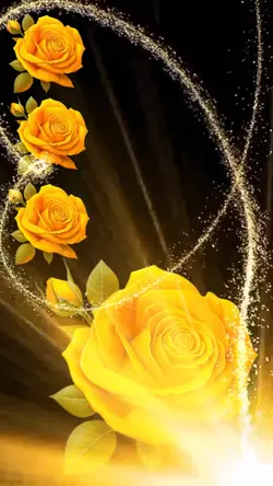 Rosas amarelas 
