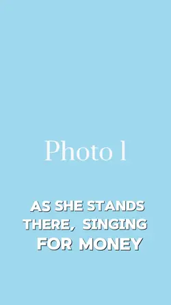 Singing for money $