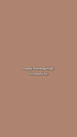 happy thanksgiving 🦃