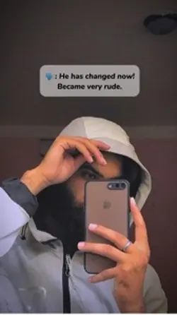 He has changed
