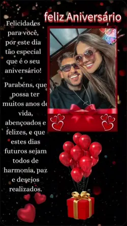feliz aniversário 