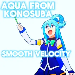 Aqua from konosuba!