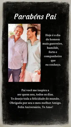 Parabéns Pai