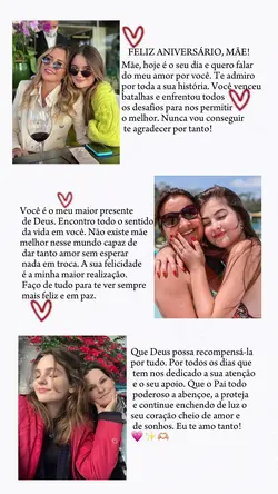Aniversário mãe 