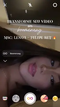 vídeo em boomerang🔥