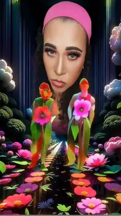 dancing flowers