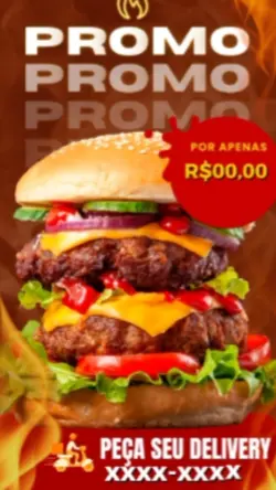 hambúrguer promo