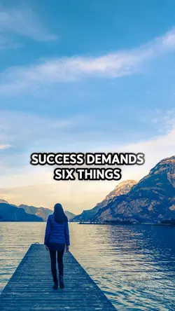 6 things for success