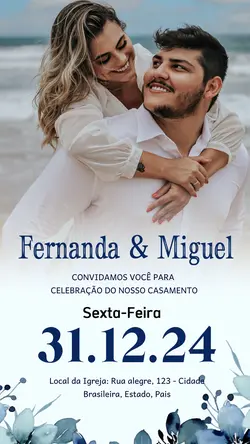 Convite casamento