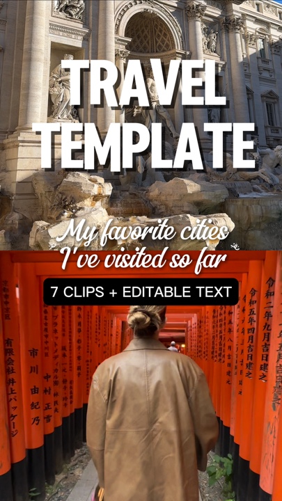 capcut template cover