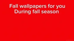 fall wallpapers