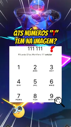 QTS NÚMEROS 1 TÊM?