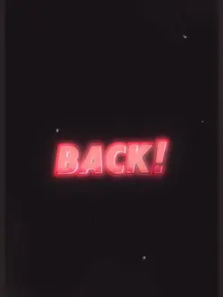 He’s back!!!!