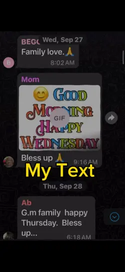 My text messages 