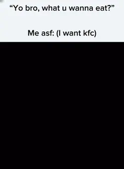 Kfc be hitting diff
