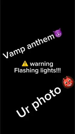 Vamp anthem 