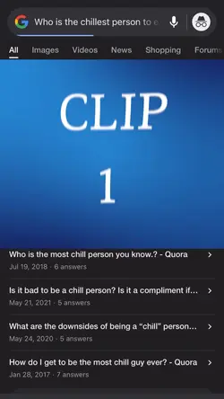 🔎 Chillest Person