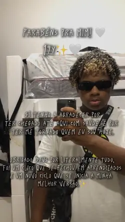 Parabéns pra mim🎁