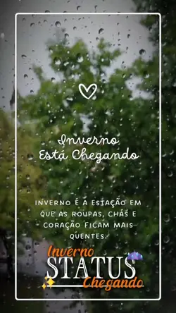 Inverno Chegando!