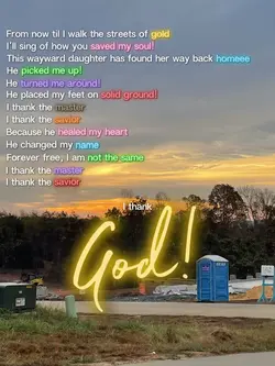 “I Thank God” Lyrics